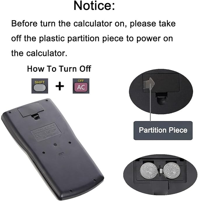 Scientific Calculators Desktop, Scientific Calculators for Students, Scientific Calculator 240 Functions 2 Line 10+2 Digits, Desk Math Calculator for School (Pink)-DeskLoop Office