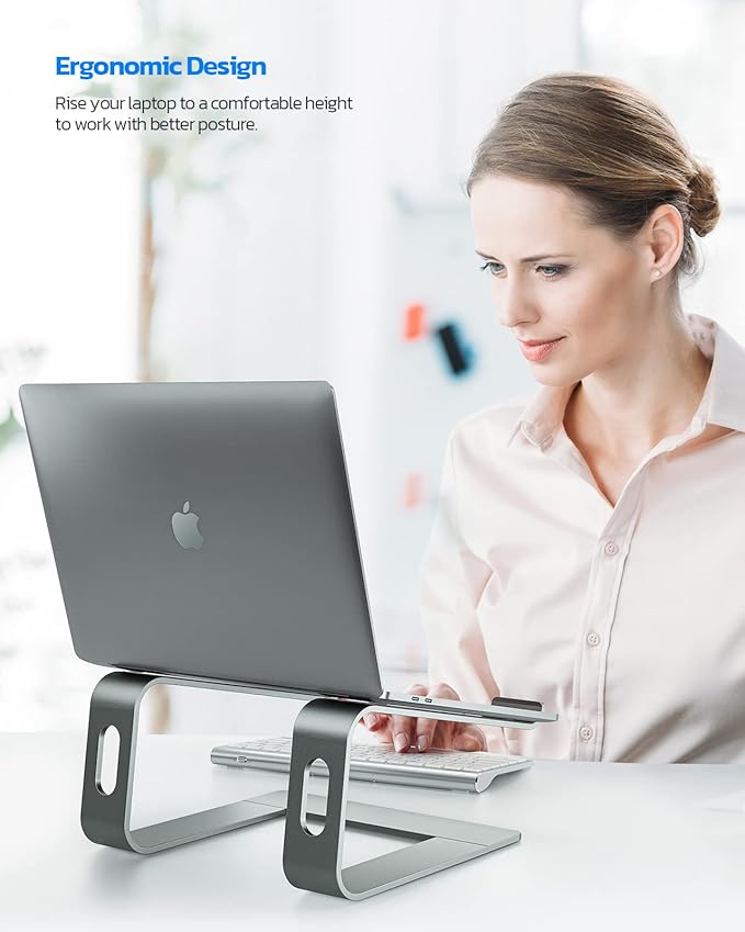 Nulaxy All-Aluminum Laptop Stand - Image 2