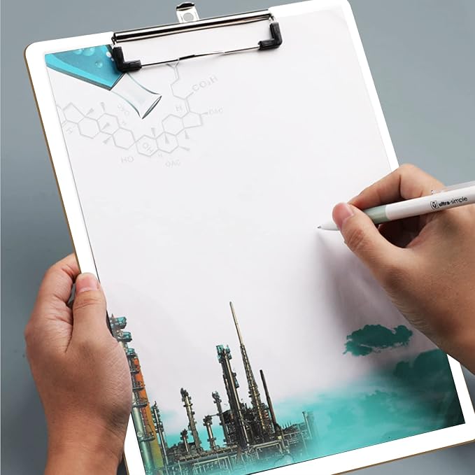 Dry Erase Clipboards, HERKKA 32 Pack Hardboard Office Whiteboard Clipboards Low - Image 7