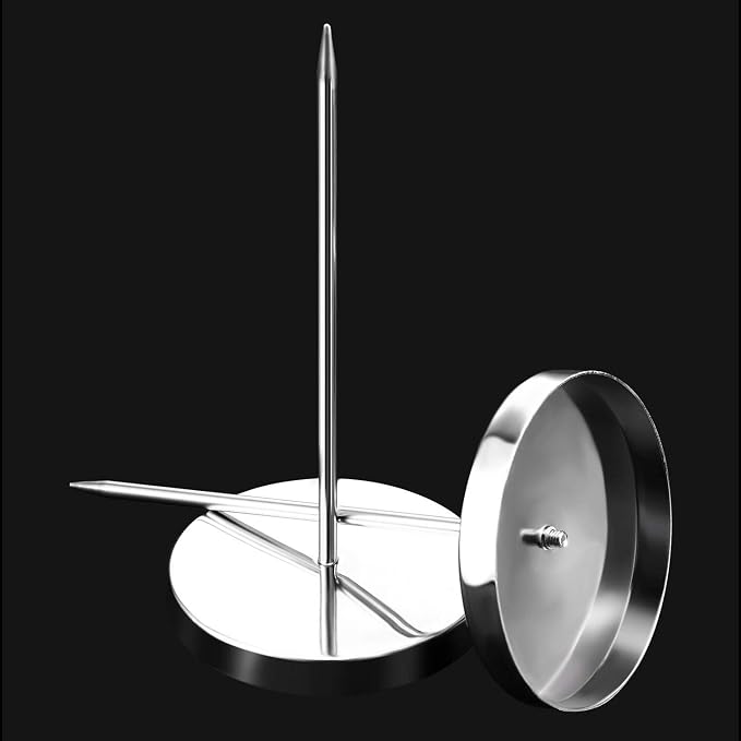 Chinco 3 Pcs Desk Receipt Holder, Bill Fork Ticket Spike, Restaurant Check - Image 3