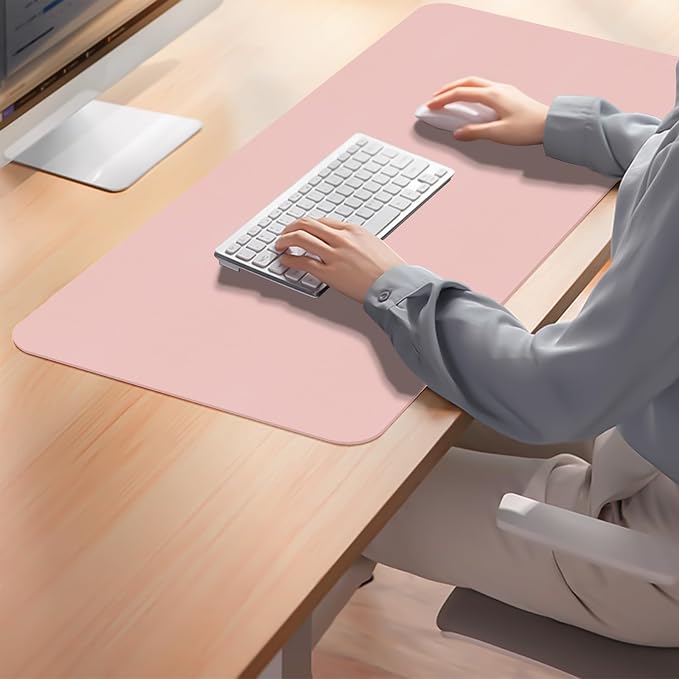 Leather Desk Pad Mat, PU Large Mouse Pad - Image 5