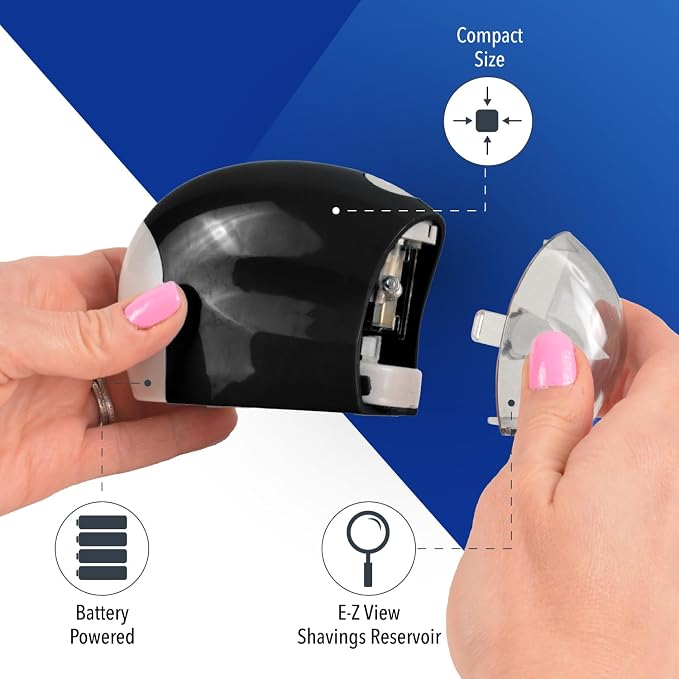 Westcott 55851 Small Battery Powered Pencil Sharpener - Image 3