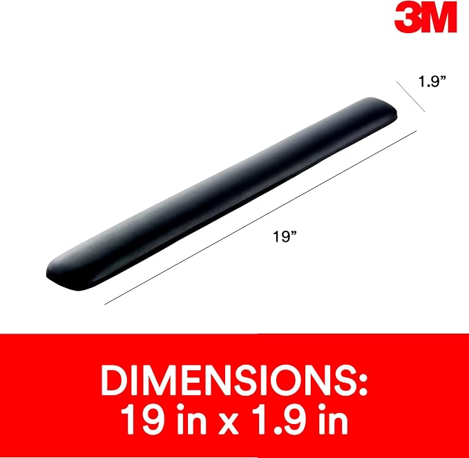 3M Gel Wrist Rest for Keyboards, Soothing 3M Gel Technology and Satin Smooth - Image 6
