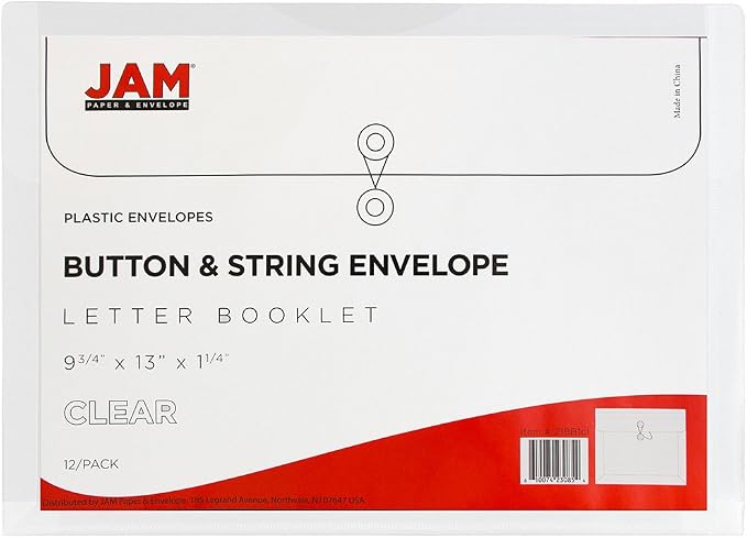 JAM PAPER Plastic Envelopes - Image 5