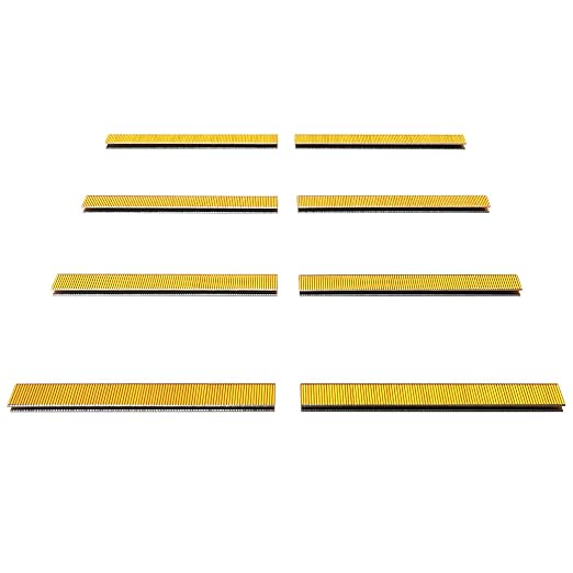 18 Gauge 1/4" Narrow Crown Staples 1/2" Leg Galvanized 5000 Pack by SimCos