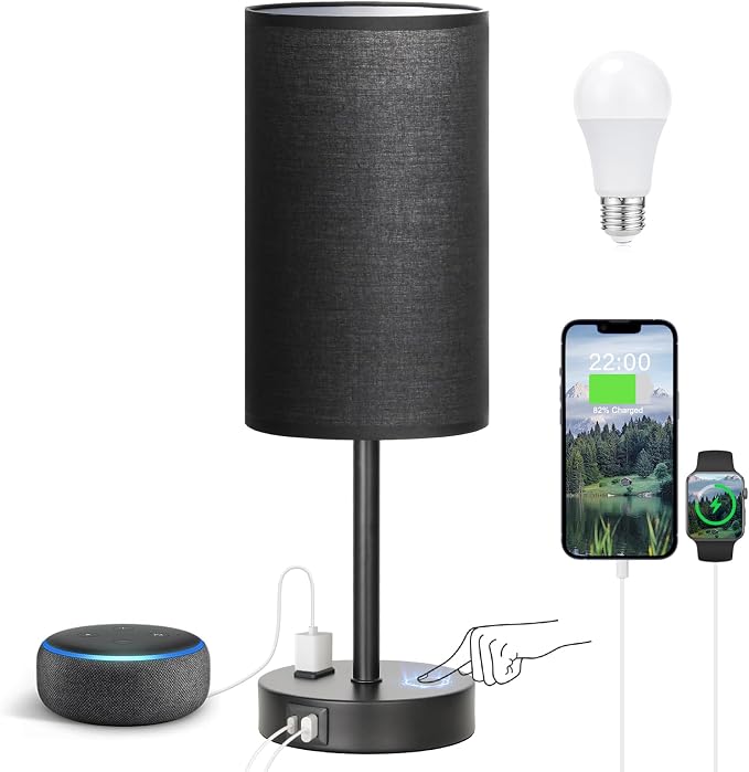 Fenmzee Touch Nightstand Lamp by Fenmzeelighting
