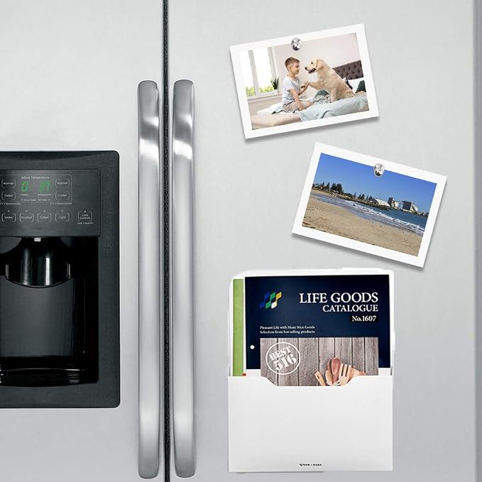 Marbrasse 2 Pack Magnetic File Holder - Image 6