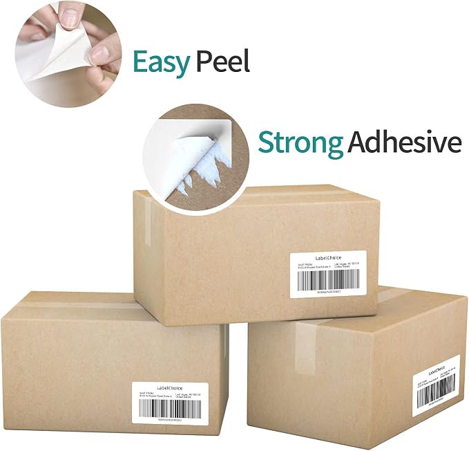 4200 Pcs 2.25" x 4" 3-Proof Direct Thermal Shipping Labels Compatible - Image 4