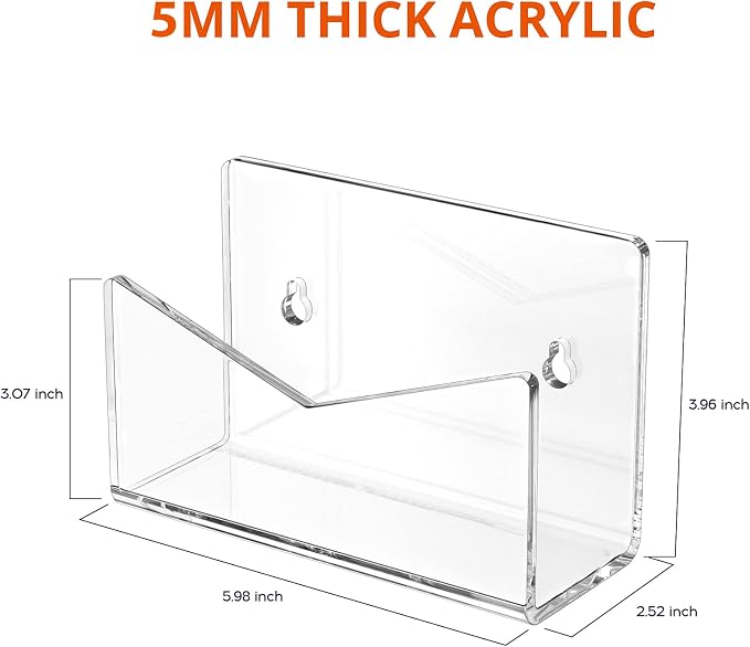 Richboom Acrylic Mail Holder, Envelope Holder - Image 2