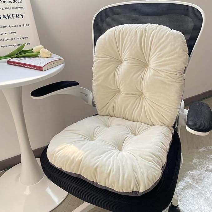 White Seat Cushion by Unknown