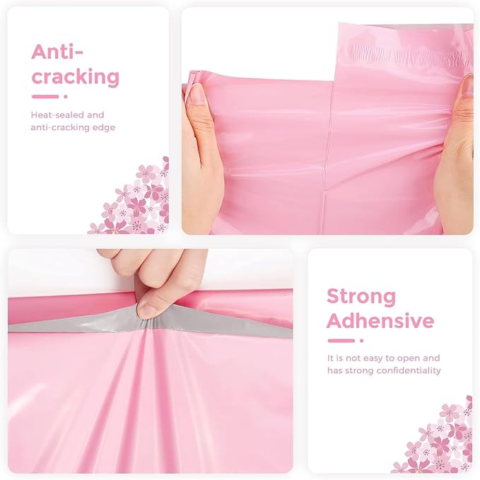 Metronic Poly Mailers 12x15.5 1000 Pack, Strong Adhesive Shipping Envelopes - Image 2