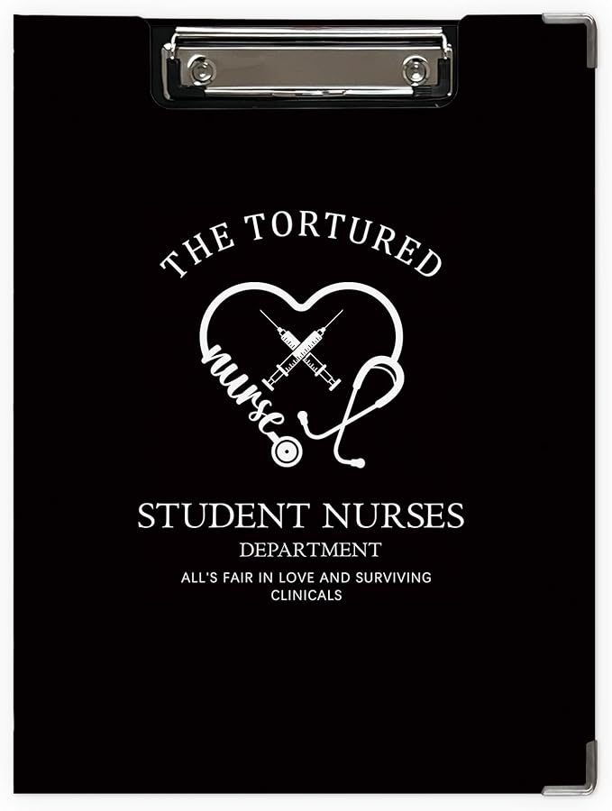 Funny Student Nurse Clipboard Folio by Unknown
