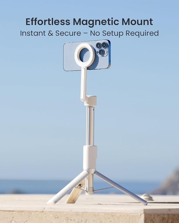 KraftGeek 64" Magnetic Phone Tripod - Image 2