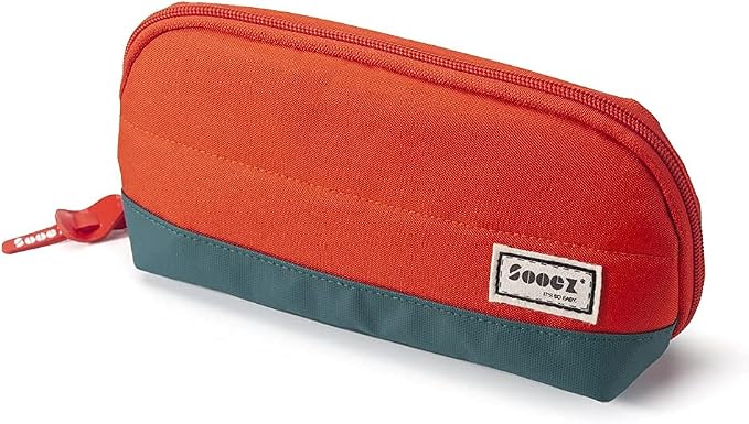 Sooez Wide-Opening Pencil Pen Case, Lightweight & Spacious Pencil Pouch Zipper - Image 2