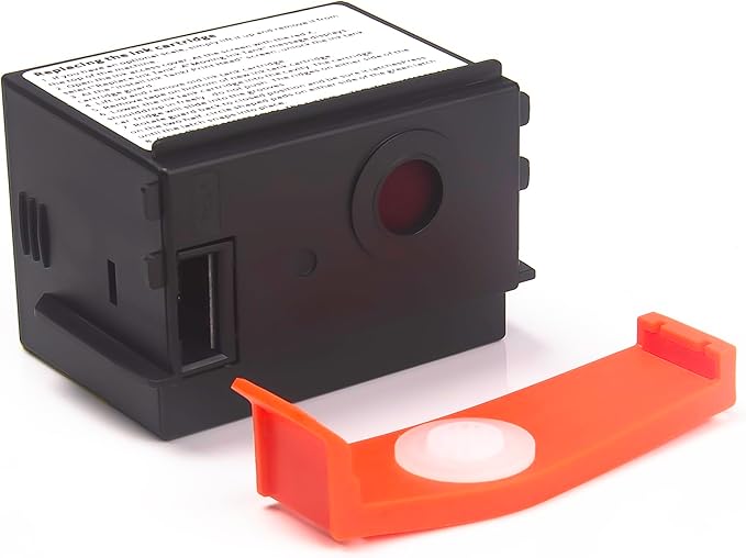 765-9 Ink Cartridge High Yield Replacement for Compatible Pitney Bowes SendPro C Auto DM300c DM400c DM450c DM475c and G900 Postage Meter Red Ink Fluorescent-DeskLoop Office