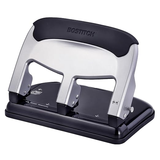 Bostitch Office EZ Squeeze Heavy Duty 3-Hole Punch by BostitchOfficeProducts
