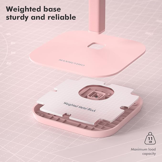 Headphone Stand, Desktop Headset Holder Desk Earphone Stand Aluminum Headset - Image 4
