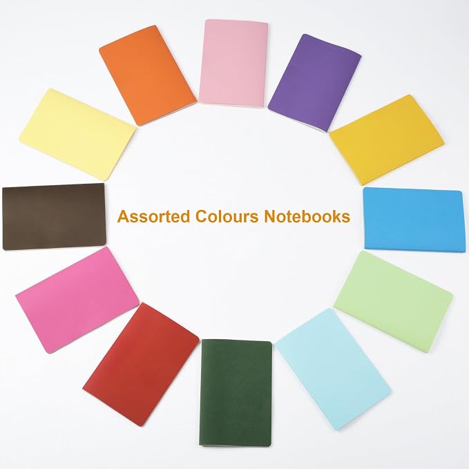 ZCZN 48 Pack Colorful Blank Notebooks Bulk, A5 Journals - Image 8