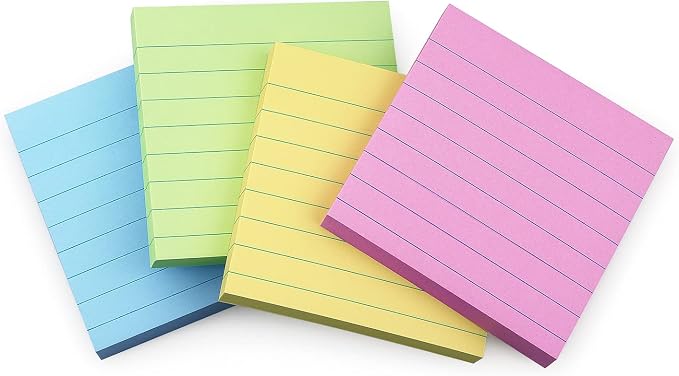 Lined Sticky Notes 3x3 Sticky Notes - Image 3