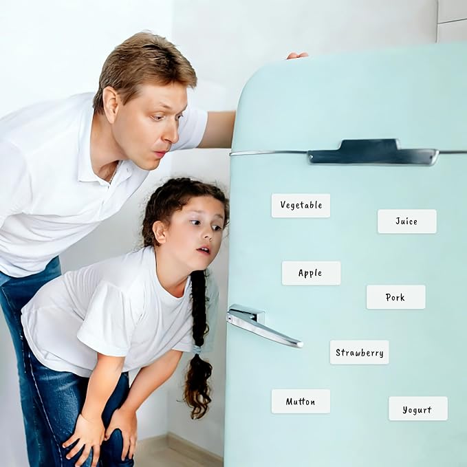 32Pcs Dry Erase Magnetic Labels Whiteboard Magnets Reusable Dry Erase Magnets - Image 6