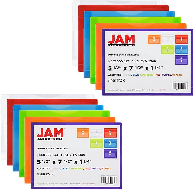 JAM PAPER Plastic Envelopes - Image 2