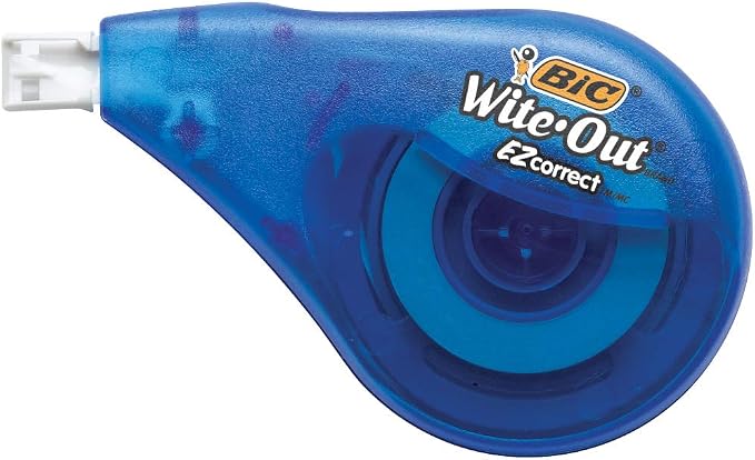 BIC Wite-Out Brand EZ Correct Correction Tape, Applies Dry, Translucent - Image 2