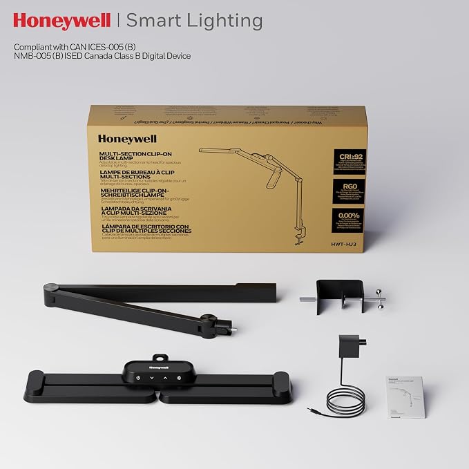 Honeywell LED Desk Lamp with Clamp - Image 8
