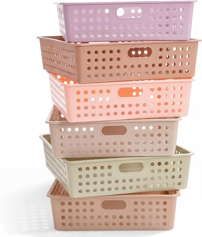 Geetery 6 Pack Classroom Storage Baskets by Geetery