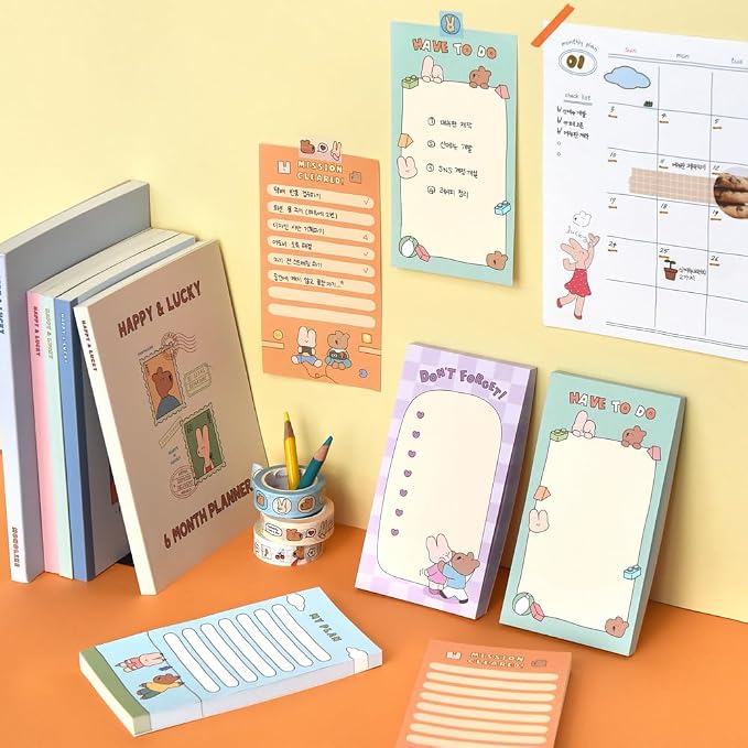 Monolike Memopad Happy and Lucky Littles Series.1 4P SET - Image 5