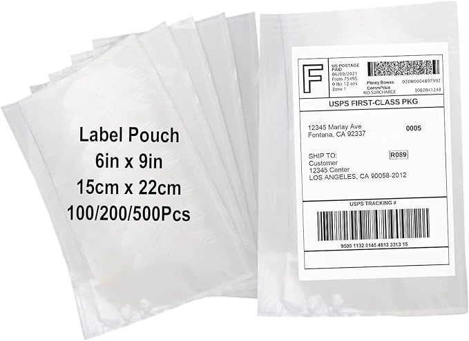 6x9 Packing List Mailing Envelopes Shipping Envelopes Packing List Clear by MBLABEL