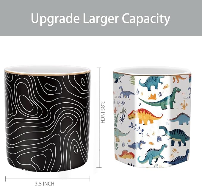 Large Capacity Pen Holder, Pencil Cup - Image 2