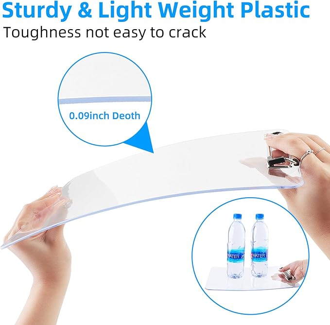 Plastic Clipboards, A4 Acrylic Clear Board 8.5x11 | Transparent Letter Size 9" - Image 5