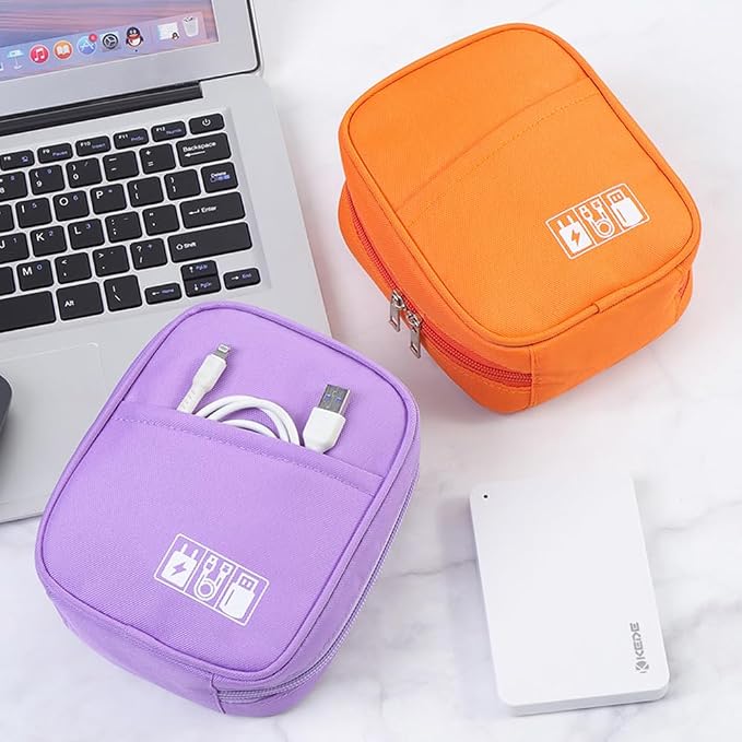 E-Tree Storage Pouch for Small Electronics and Accessories, Tech Bag, - Image 3