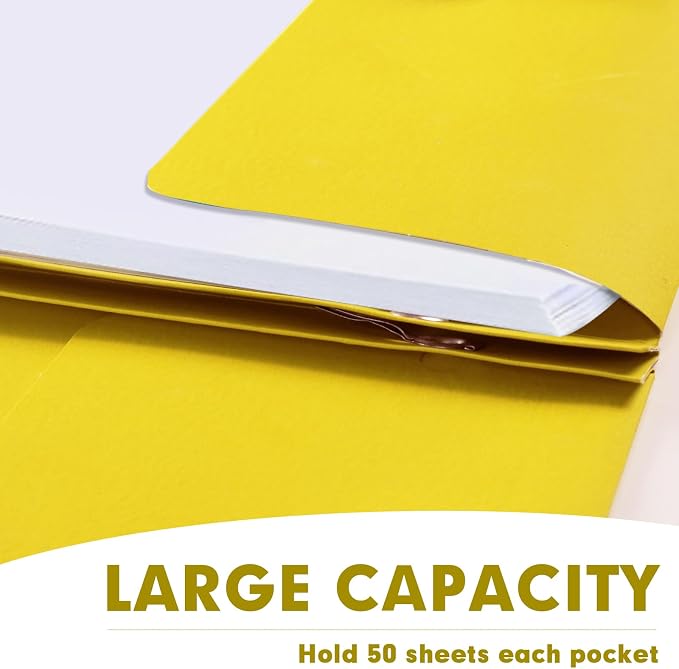 Two Pocket Folders, RAZCC 50 Pack Two Pocket Folders - Image 5