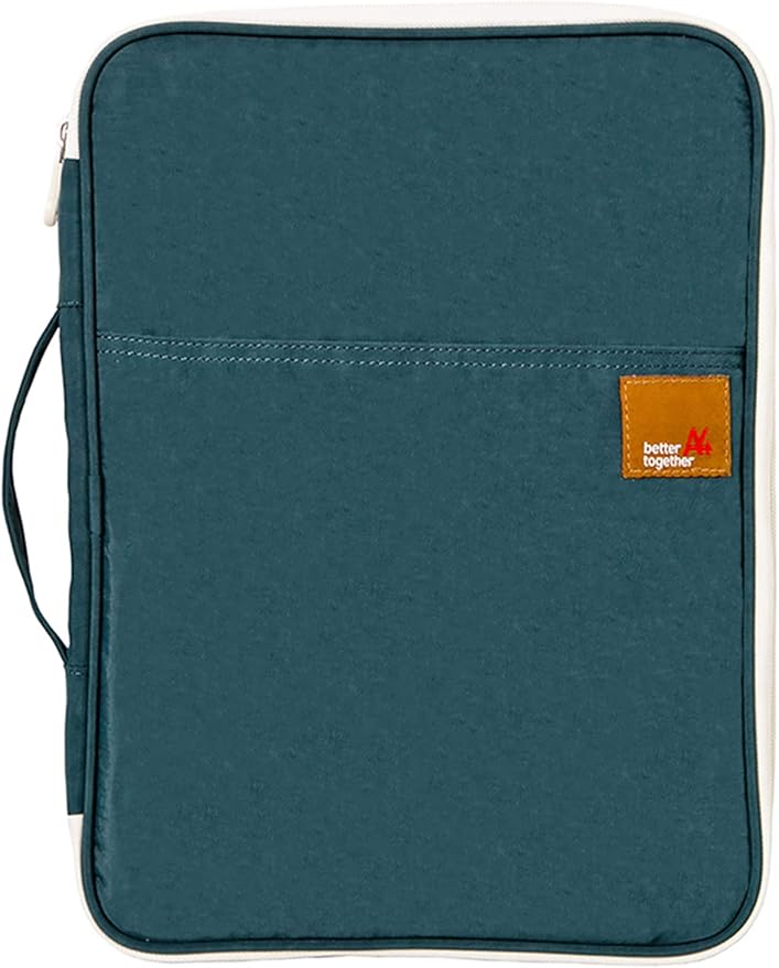 Document A4 Bag Case Waterproof Organizer Portfolio Office Travel Zipper by El-fmly