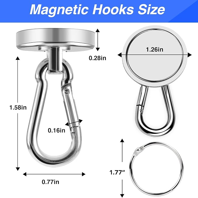 LOVIMAG Magnetic Hooks Carabiner - Image 2