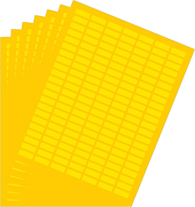 Small Labels Printable Sticker Paper Sheets by RoyalGreen