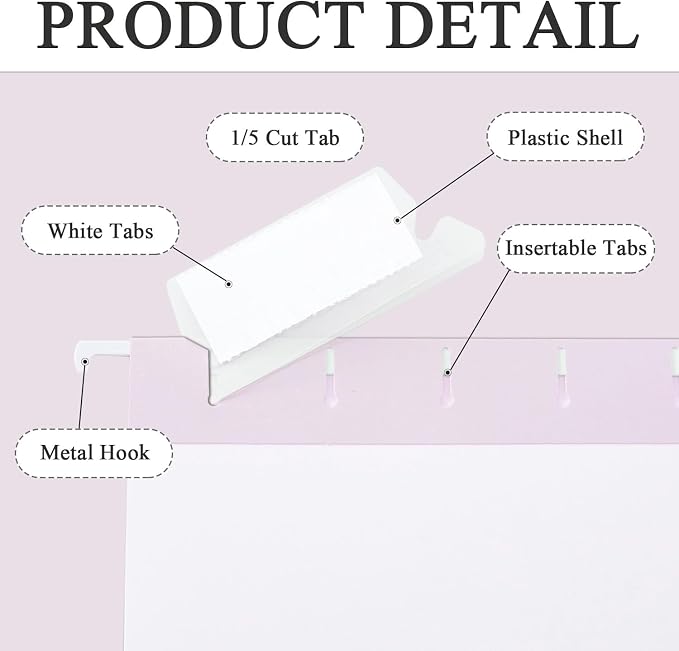 12 Pack Hanging File Folders Letter Size - Image 3