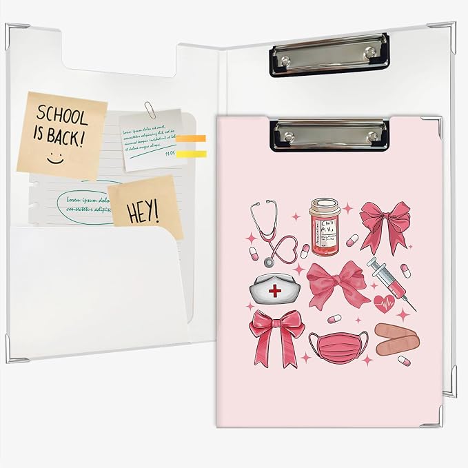 Lacama Coquette Nurse Clipboard GIFS by Lacama