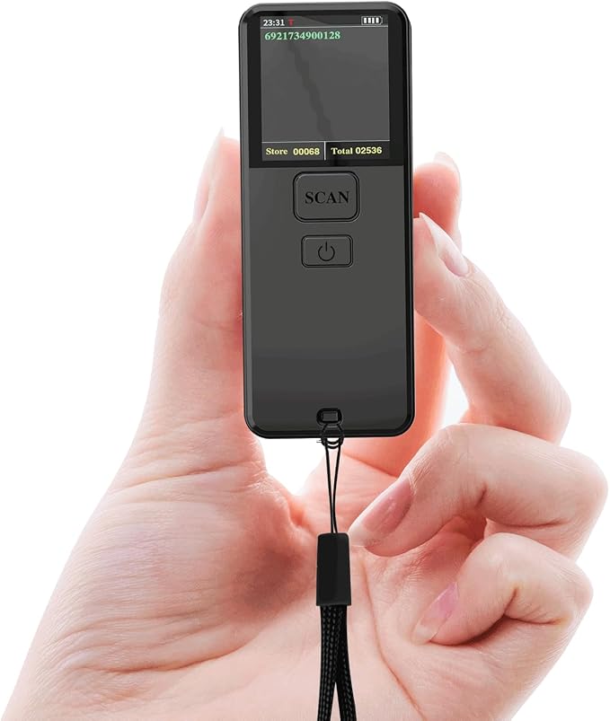 Mini Portable 1D Wireless Barcode Scanner, Warehouse POS by ProfessionalBarcodeScanner