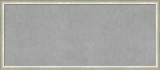 Amanti Art Silver Framed Magnetic Board 22x50 Oversize Vision Board by AmantiArt