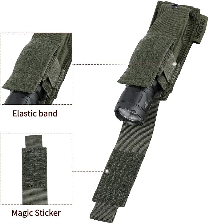EXCELLENT ELITE SPANKER Molle Single/Double Pistol Mag Pouch Tactical Magazine - Image 4
