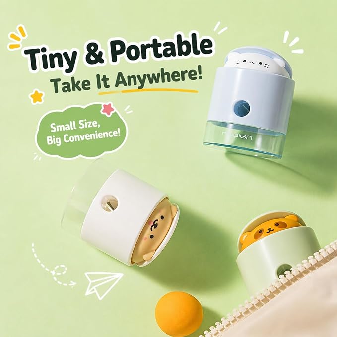 Cute Pencil Sharpener for Classroom, Animal Pop-Up When Sharpened, Manual - Image 6