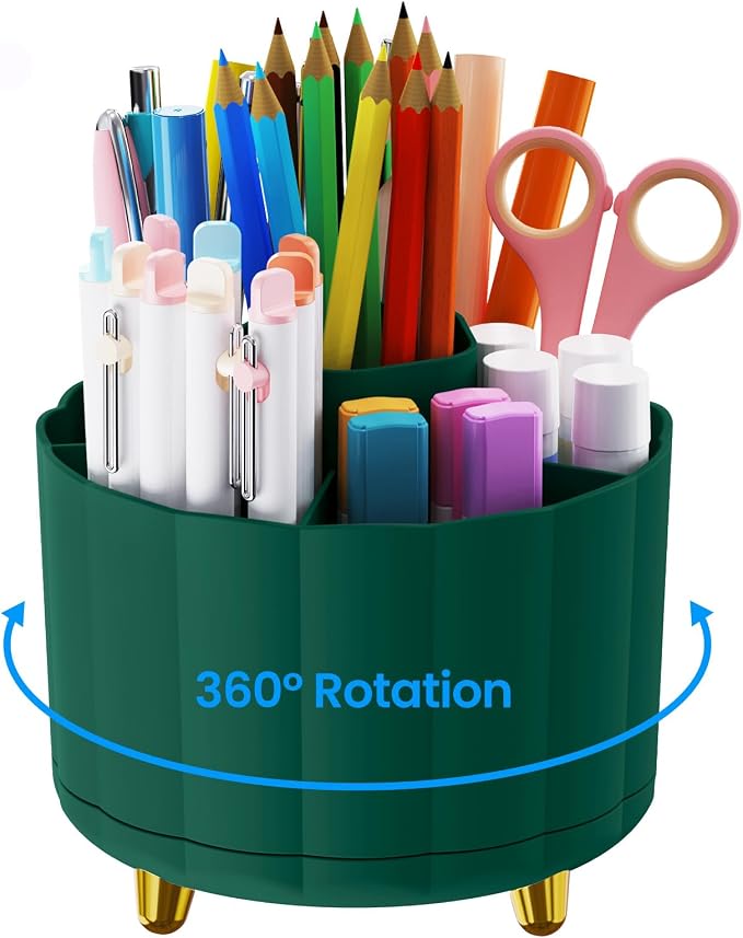 Desktop Organizer 360 Rotating, by IVEETTY