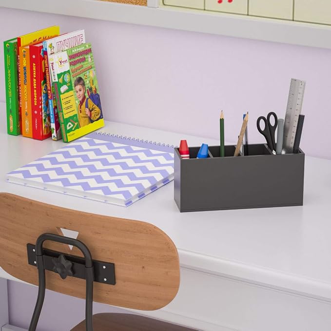 NIUBEE Acrylic Pen Holder 4 Compartments - Image 7