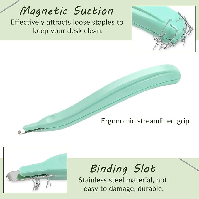 Magnetic Easy Staple Remover Tool, Professional Staple Puller Remover, Staple - Image 3