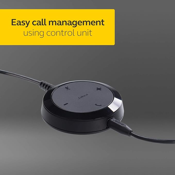 Jabra Evolve 30 II UC Stereo Wired Headset-DeskLoop Office
