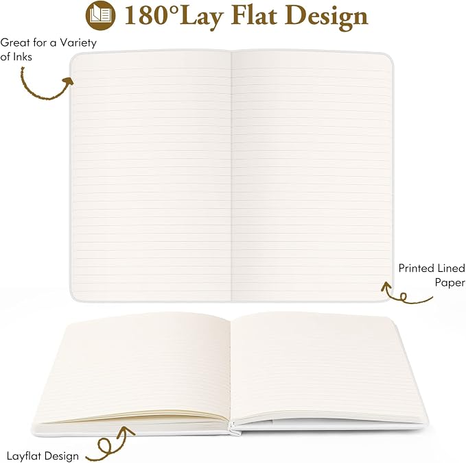 Huhuhero Notebooks Journal, Ruled Notebook, Premium Thick Paper Lined Journal - Image 6