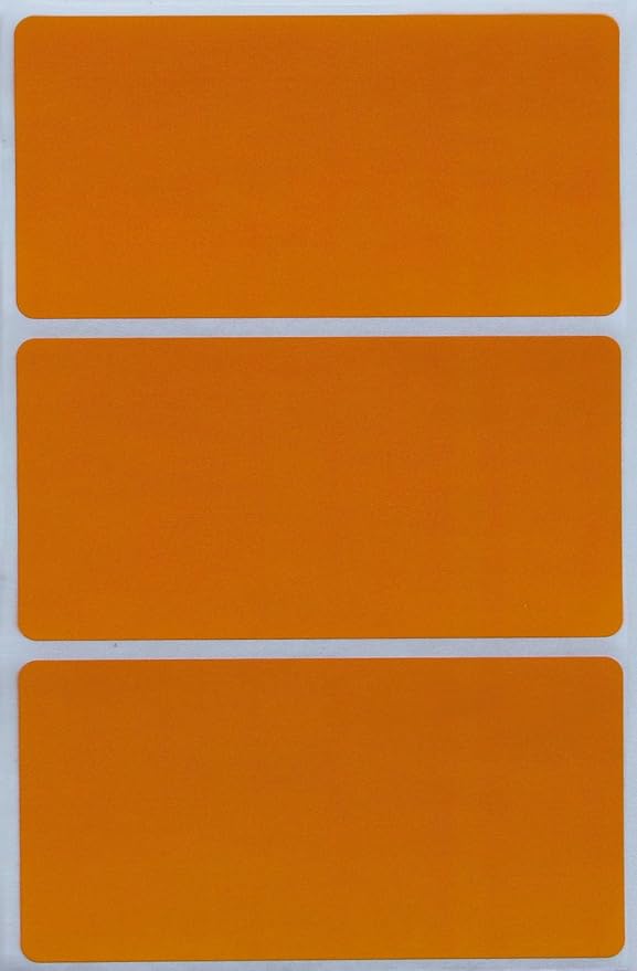 Royal Green Rectangular Stickers Color-Coding Labels by RoyalGreen