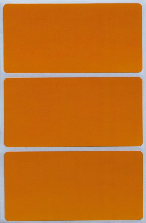 Royal Green Rectangular Stickers Color-Coding Labels by RoyalGreen